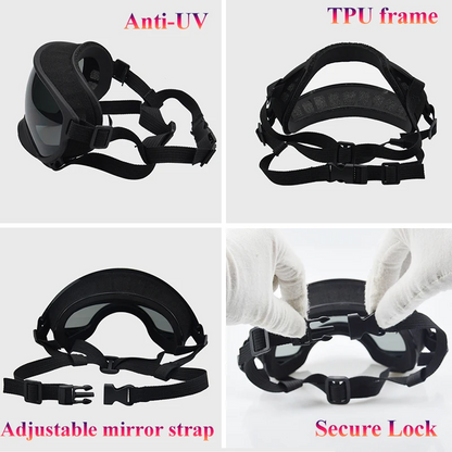Leader K9™ Dog Goggles Anti-UV Sun Glasses Eyewear Protection