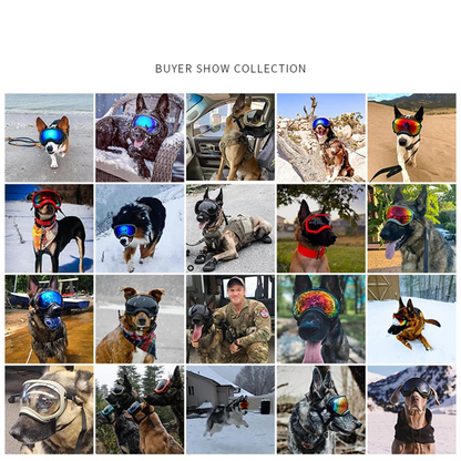 Leader K9™ Dog Goggles Anti-UV Sun Glasses Eyewear Protection