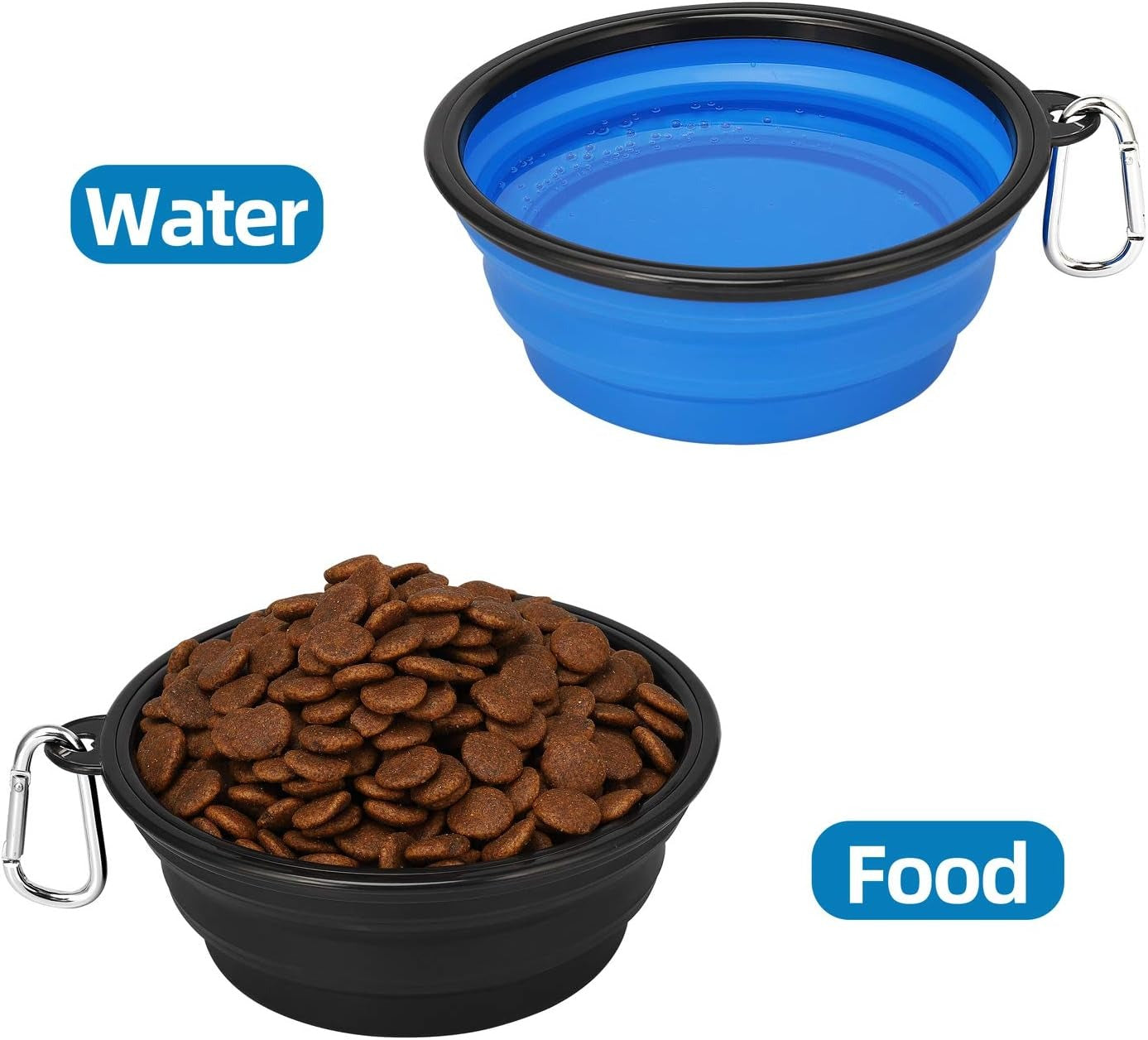 Leader K9™ Collapsible Travel Dog Bowls