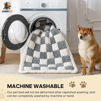 Leader K9™ Thick Plush Car Seat Cushion – Comfy Bed for Medium Dogs