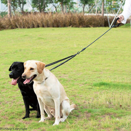 Leader K9™ Tactical Double Dog Leashes