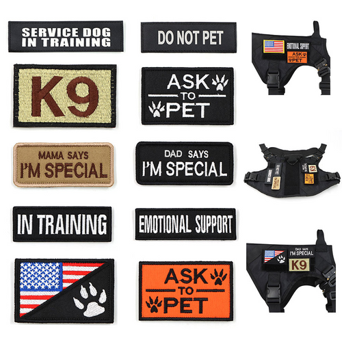 Leader K9™ Tactical Patch Set (12 Pieces)