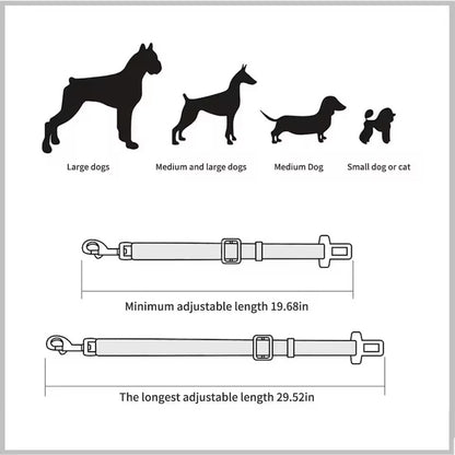 Leader K9™ Car Safety Belt For Dogs
