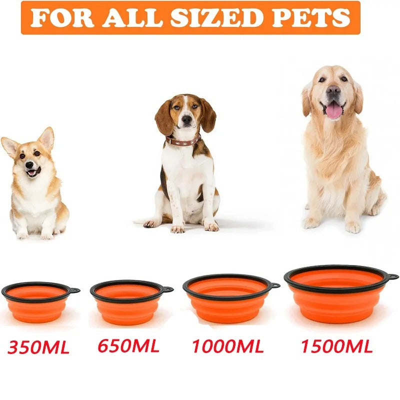 Leader K9™ Collapsible Travel Dog Bowls