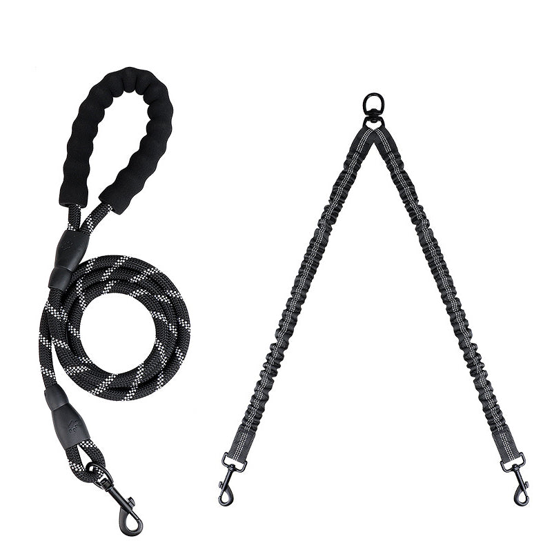 Leader K9™ Tactical Double Dog Leashes