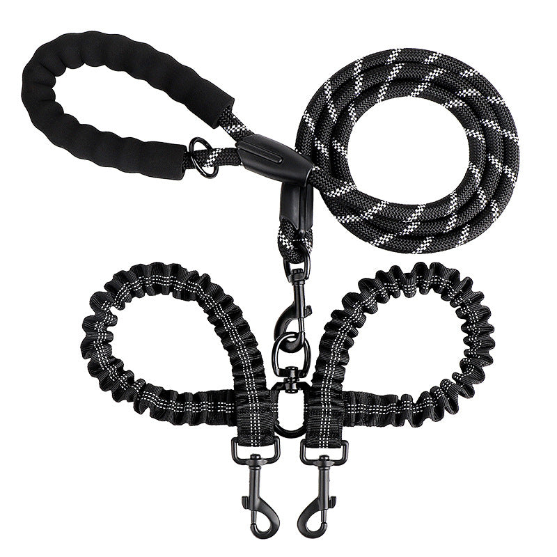 Leader K9™ Tactical Double Dog Leashes