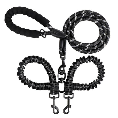 Leader K9™ Tactical Double Dog Leashes