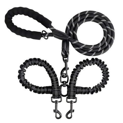 Leader K9™ Tactical Double Dog Leashes