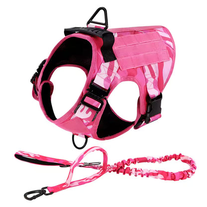 Buy 1 Dog Harness Get 1 Leash (Original) – Leader K9™ The Perfect Premium Combo For Tactical Dogs Leader K9