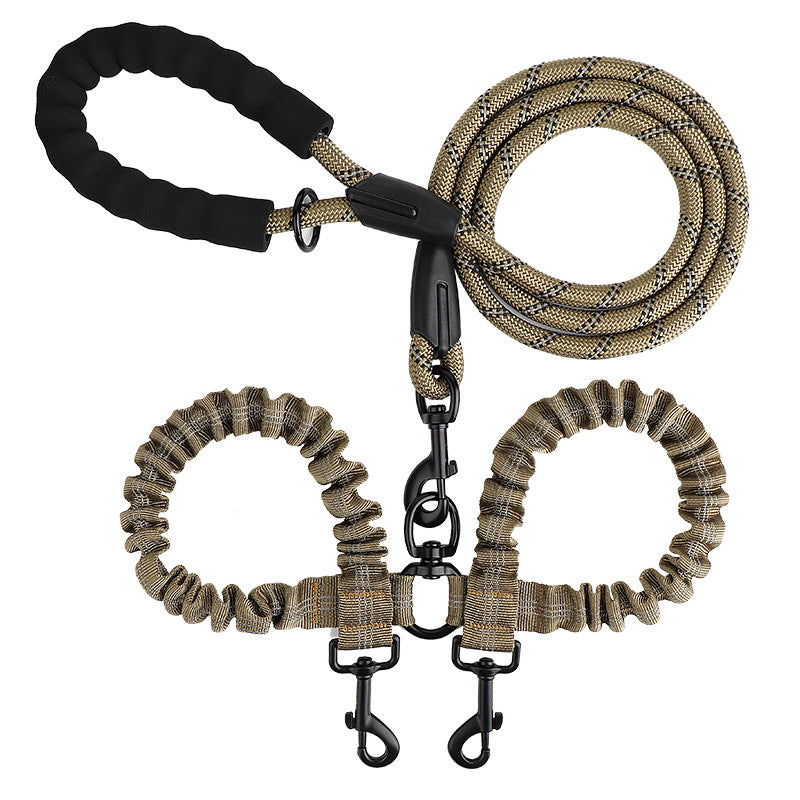 Leader K9™ Tactical Double Dog Leashes