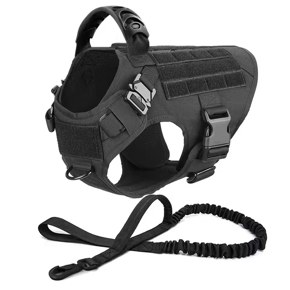 Buy 1 Dog Harness Get 1 Leash (Original) – Leader K9™ The Perfect Premium Combo For Tactical Dogs Leader K9