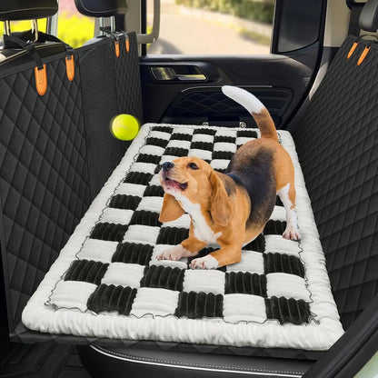 Leader K9™ Thick Plush Car Seat Cushion – Comfy Bed for Medium Dogs