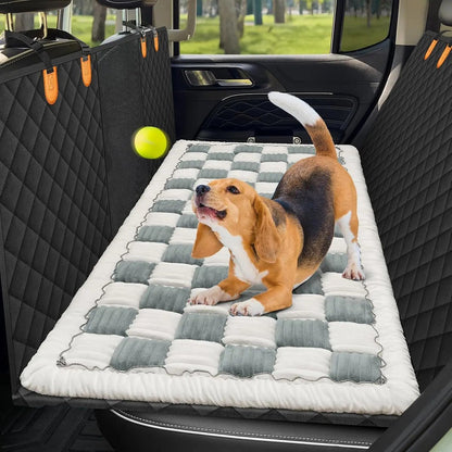 Leader K9™ Thick Plush Car Seat Cushion – Comfy Bed for Medium Dogs