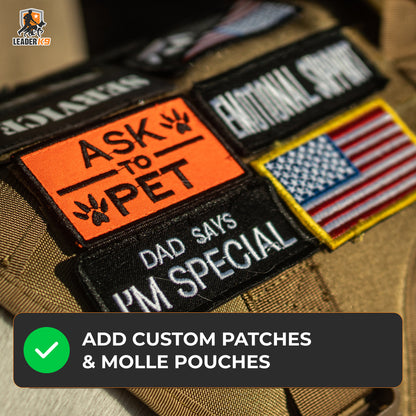 Leader K9 Tactical Dog Harness