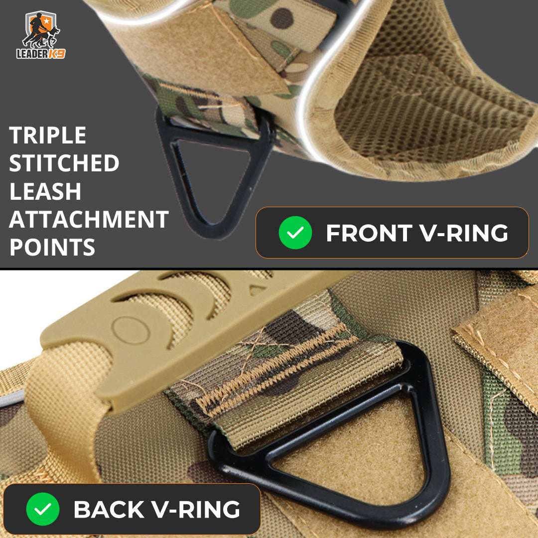 Leader K9 Tactical Dog Harness