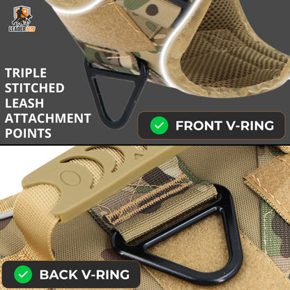 Leader K9 Tactical Dog Harness