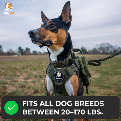 Leader K9™ No-Pull Tactical Dog Harness (Original) – Full Control for Power Breeds