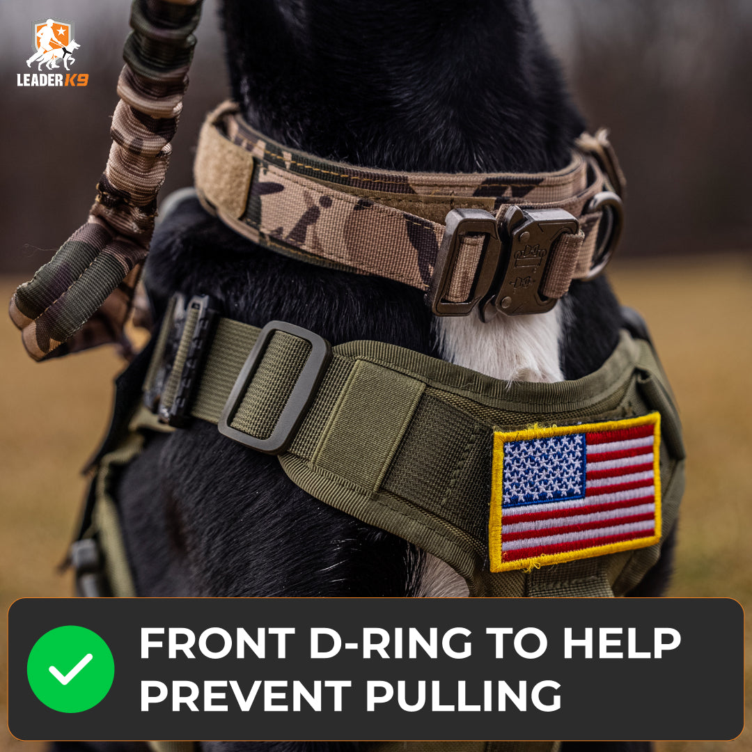 Leader K9™ No-Pull Tactical Dog Harness (Original) – Full Control for Power Breeds