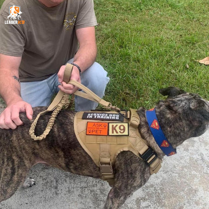 Leader K9™ No-Pull Tactical Dog Harness (Original) – Full Control for Power Breeds