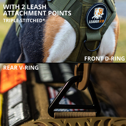 Leader K9™ No-Pull Tactical Dog Harness (Original) – Full Control for Power Breeds