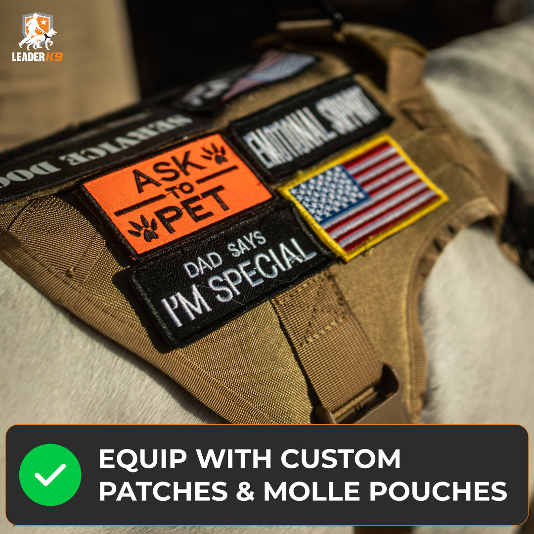 Leader K9™ No-Pull Tactical Dog Harness (Original) – Full Control for Power Breeds