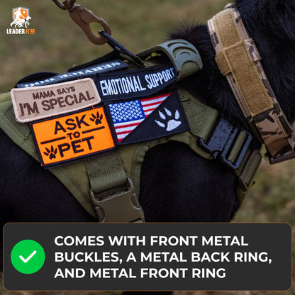 Leader K9™ No-Pull Tactical Dog Harness (Original) – Full Control for Power Breeds